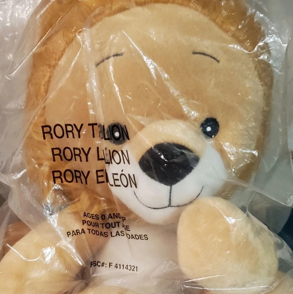 rory the lion beanie baby